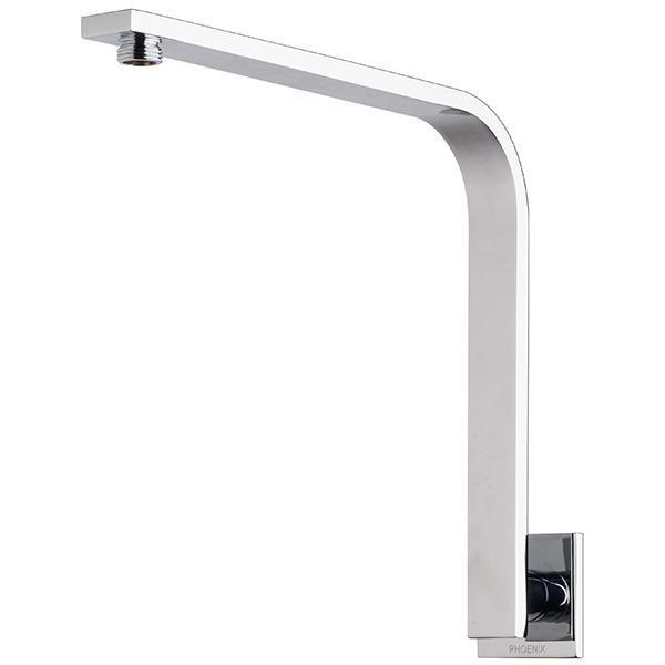 Phoenix Vivid Slimline Shower Arm 30 X 10 mm Square Plate - Burdens Plumbing
