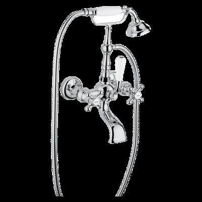 Provincial Wallmounted Bath Filler Chrome - Burdens Plumbing