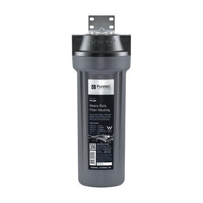 PURETEC FILTER HOUSING KIT 10' GREY 3/4' CONNECT FP10B - Burdens Plumbing
