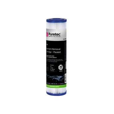 PURETEC PLEATED SEDIMENT STANDARD CARTRIDGE 10' 30UM PL301 - Burdens Plumbing