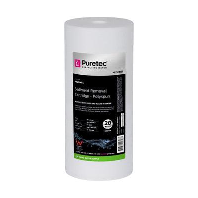 PURETEC POLYSPUN SEDIMENT CARTRIDGE 10' MAXIPLUS 20UM PX20MP1 - Burdens Plumbing