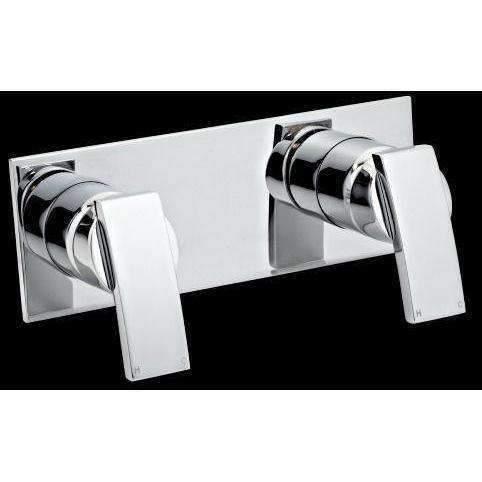 Ram Aviad Twin Wall Mixer Chrome - Burdens Plumbing