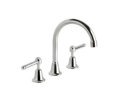 RAM DORSET FORWARD SINK SET CHROME LEVER CERAMIC DISC - Burdens Plumbing