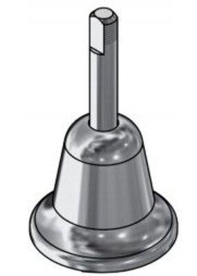 RAM EASY CLEAN SINK TOP ASSEMBLY 1/4 C/DISC CONTRA CHROME EA - Burdens Plumbing