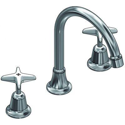 RAM SOUTHERN CROSS VANITEE SINK SET C/W G'NECK SPOUT C/P - Burdens Plumbing