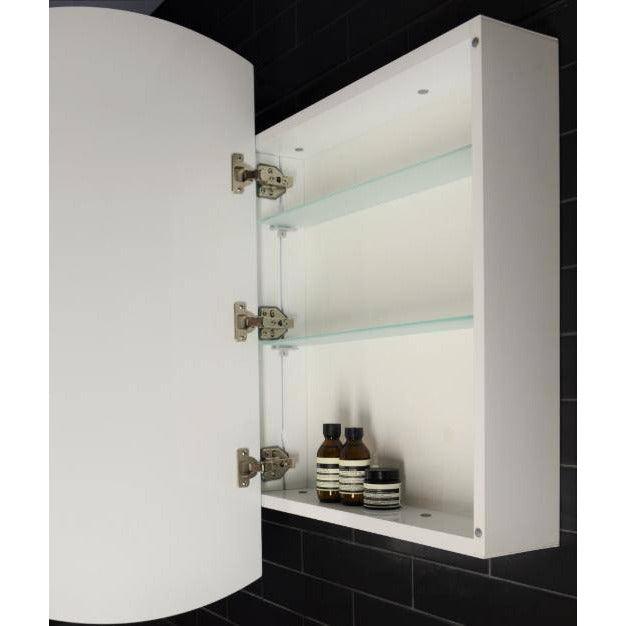 Remer Pearl 900 Round Led Shaving Cabinet - Burdens Plumbing