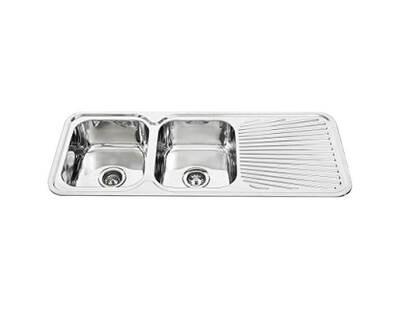 RF OMNIA LIFESTYLE SINK 1180X480X180 1TH 1180S RIGHT HAND - Burdens Plumbing