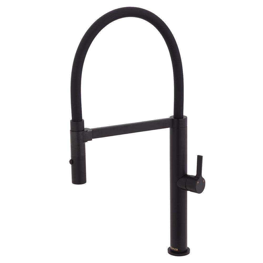 Sansa Pull Down Sink Mixer, Matte Black - Burdens Plumbing