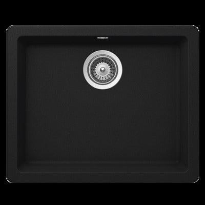 Schock Quadro Onyx Large Single Bowl Sink Qn-100B - Burdens Plumbing