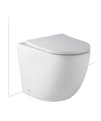 SEIMA ARKO FLOOR MOUNTED PAN CLEAN FLUSH C/W SLIM SEAT 191761 - Burdens Plumbing