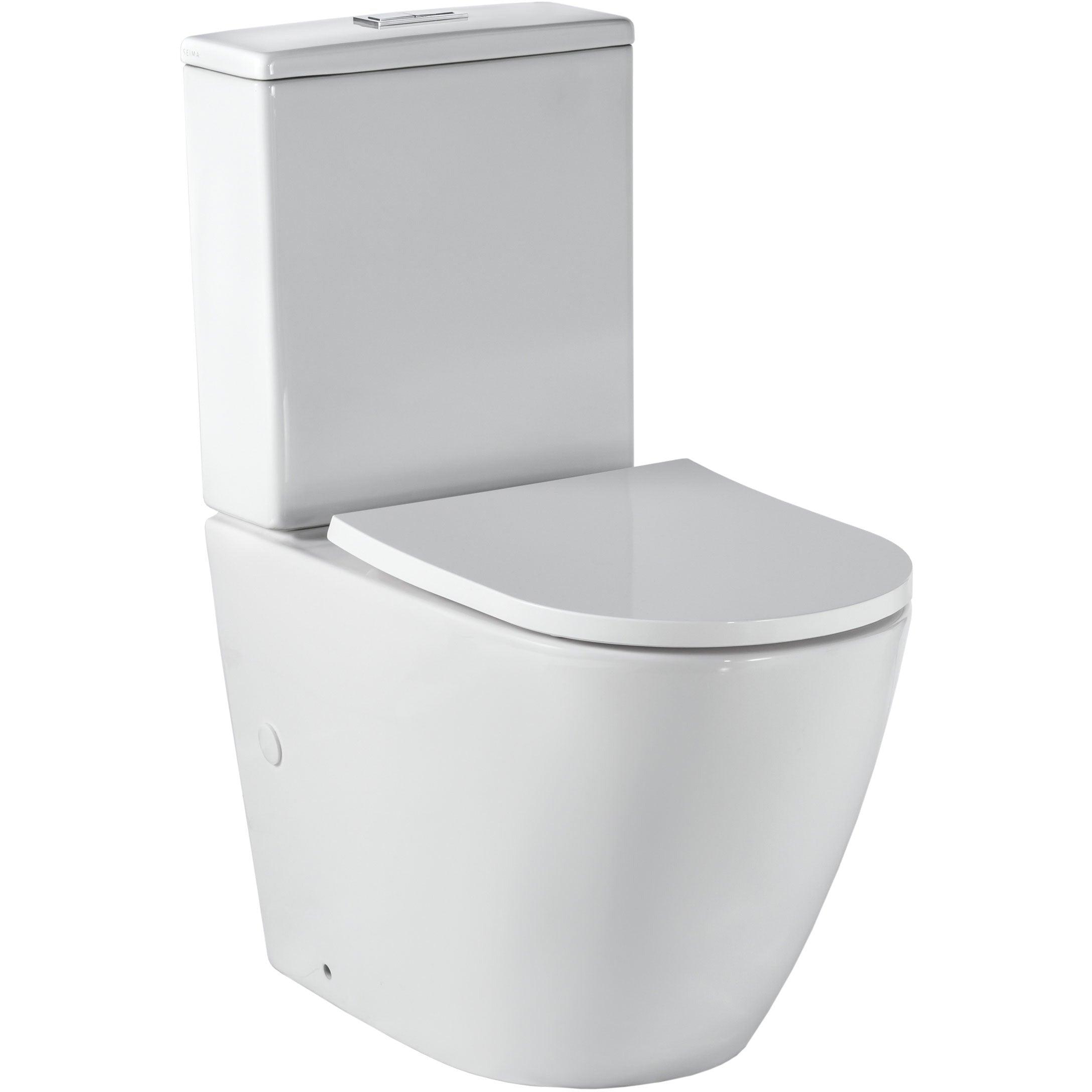 Seima Arko Wall Faced Suite Clean Flush Slim Seat Sto-304-01 - Burdens Plumbing