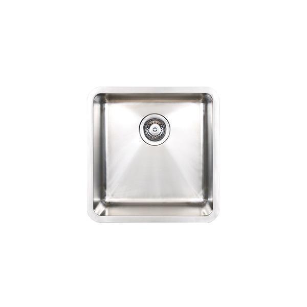 SEIMA KUBIC SINGLE BOWL SINK 400X400X200MM S/STEEL UNDER MOUNT - Burdens Plumbing