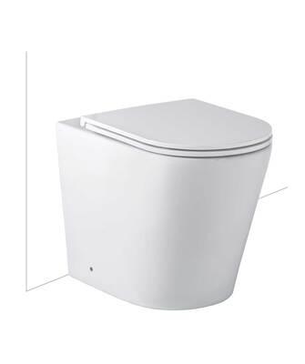 SEIMA MODIA STO-307-01 FLOOR MOUNT CLEAN FLUSH PAN AND FLAT SEAT - Burdens Plumbing