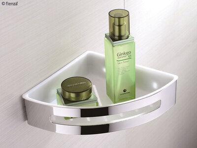 Shower Basket Triangle/Corner 206 X 206 X 56mm(Fienza P#:Bs0709) - Burdens Plumbing