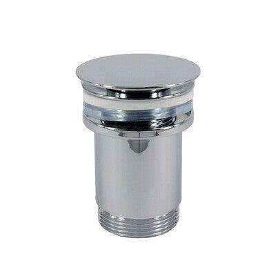 STREAMLINE ARCISAN BRASS POP UP WASTE NO OVERFLOW CHROME - Burdens Plumbing