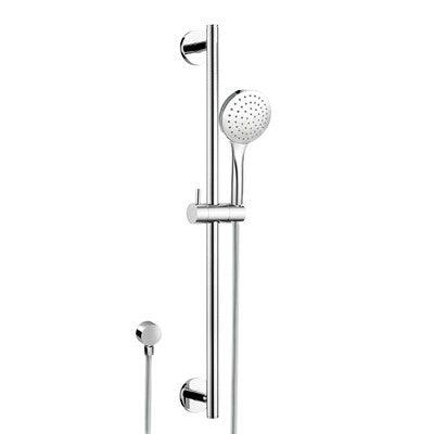 STREAMLINE ARCISAN SINGLE SETTING HANDSHOWER WITH SLIDE RAIL SET WHITE - Burdens Plumbing