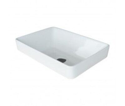 STREAMLINE ENEO INSET BASIN 500 X 350 WHITE - Burdens Plumbing