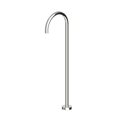STREAMLINE PAN FLOOR STANDING BATH SPOUT CHROME Z92059 - Burdens Plumbing