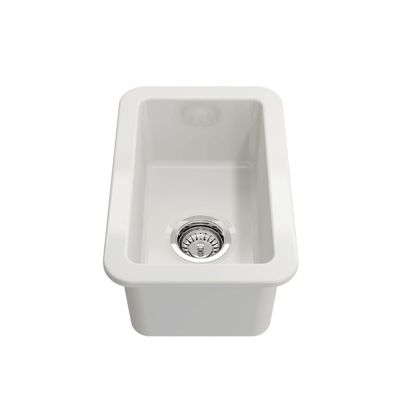 T&H CUISINE 30 X 46 INSET / UNDERMOUNT FINE FIRECLAY SINK - Burdens Plumbing