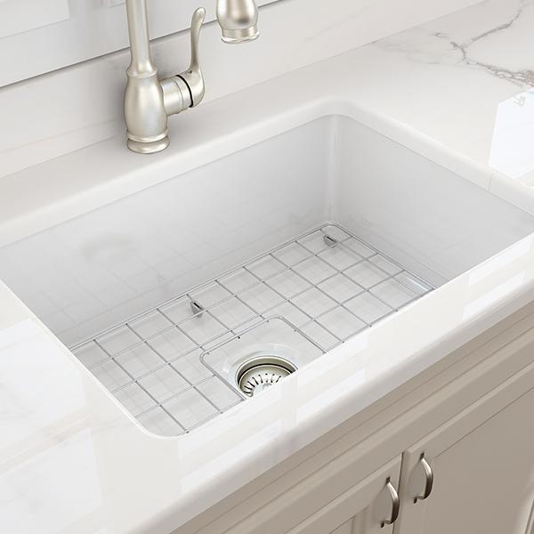 T&H CUISINE 68 X 48 INSET / UNDERMOUNT FINE FIRECLAY SINK - Burdens Plumbing