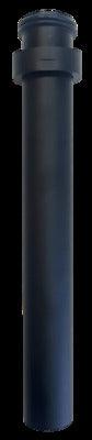 T&H VERTICAL EXTENSION PIPE FOR AU4040 BOTTLE P TRAP MATTE BLACK - Burdens Plumbing
