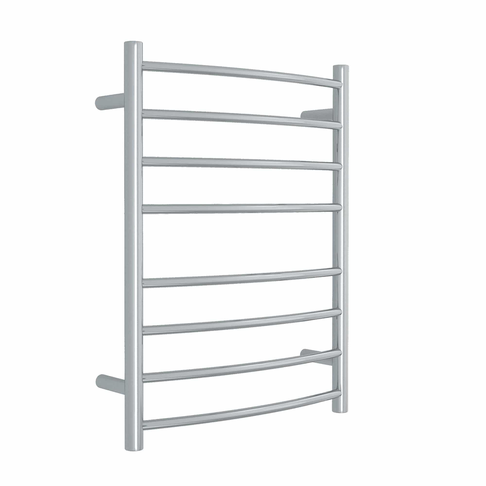 Thermogroup 8 Bar Thermorail Curved Heated Towel Ladder 530mm - Burdens Plumbing