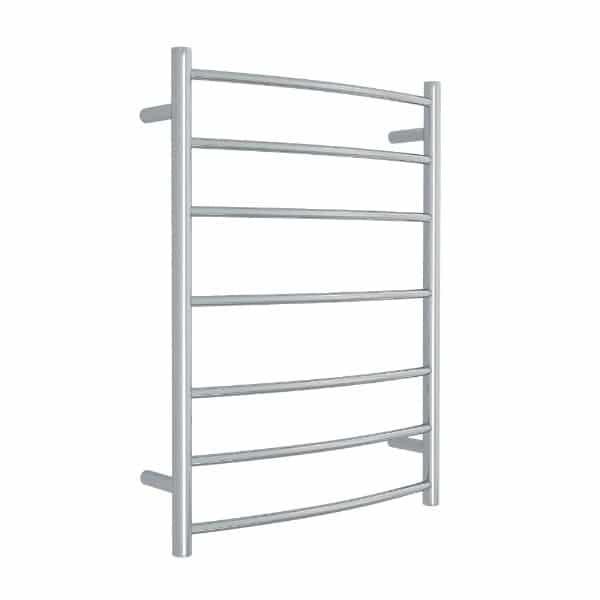 Thermogroup 7 Bar Thermorail Curved Heated Towel Ladder 600mm - Burdens Plumbing