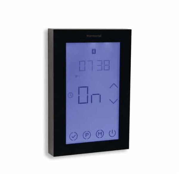 Thermogroup Touch Screen 7 Day Timer - Black - Burdens Plumbing