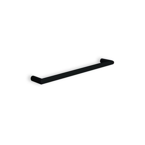 Thermogroup 12V Single Heated Towel Rail 632mm Matte Black - Burdens Plumbing