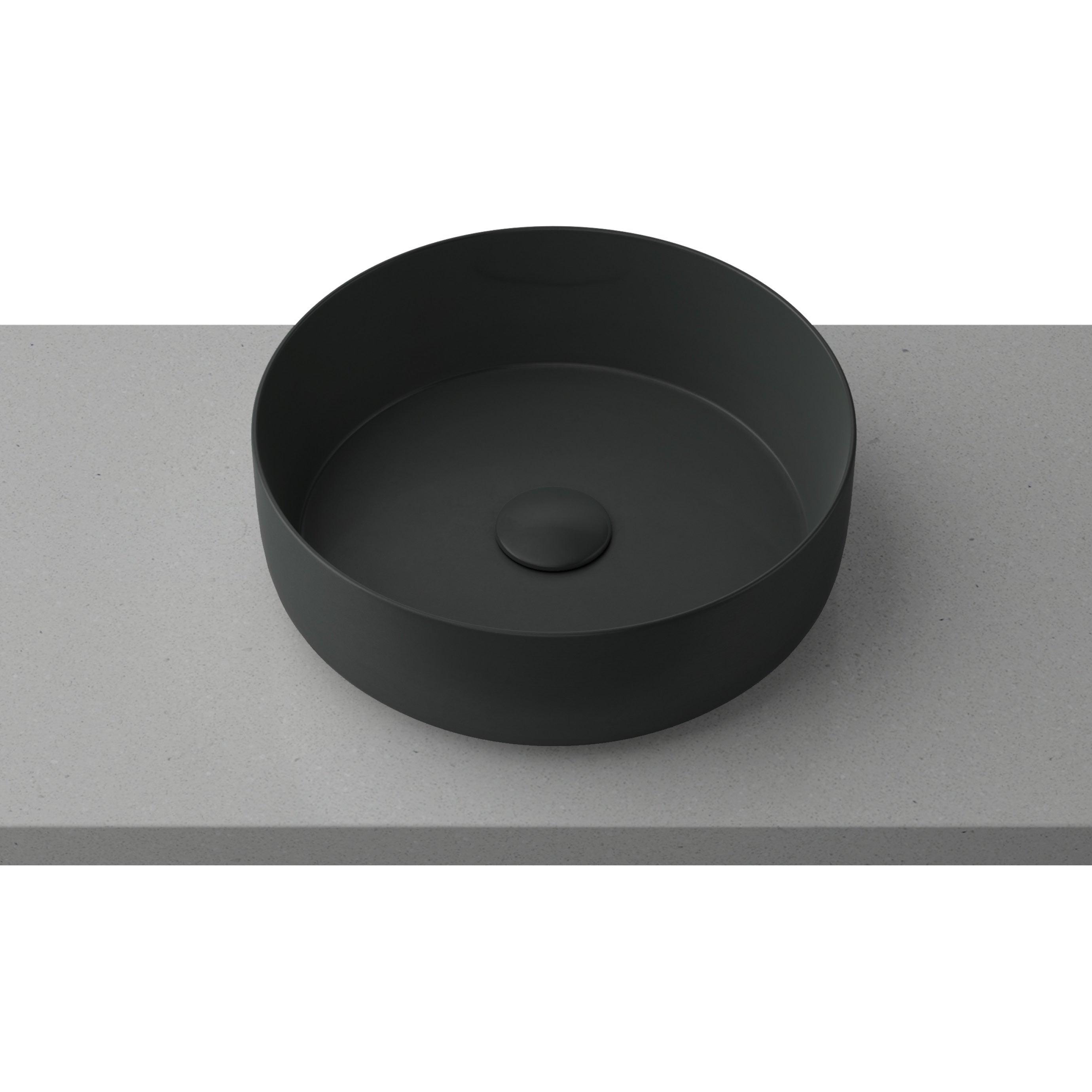 Timberline Allure Above Counter Basin Black - Burdens Plumbing