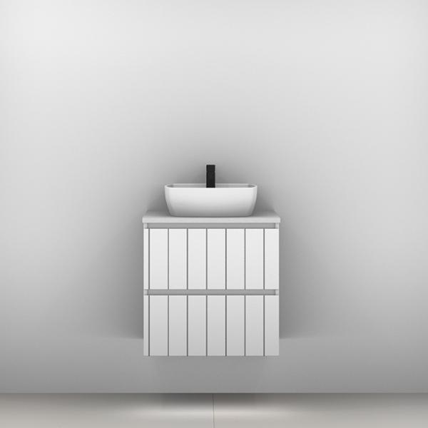 TIMBERLINE HENLEY 1200MM VANITY SILKSURFACE TOP CERAMIC BASIN W/HUNG - Burdens Plumbing