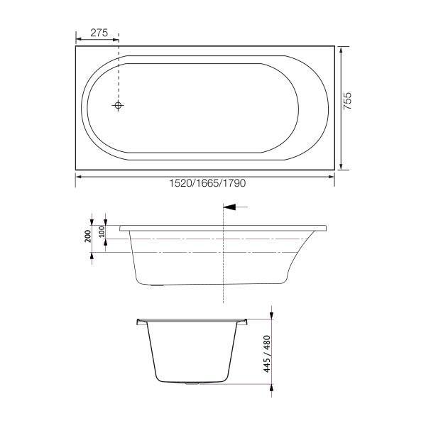 Turin 1665 Spa - Contour 12 Jets(Decina P#:Tu1665Cnspawc) - Burdens Plumbing