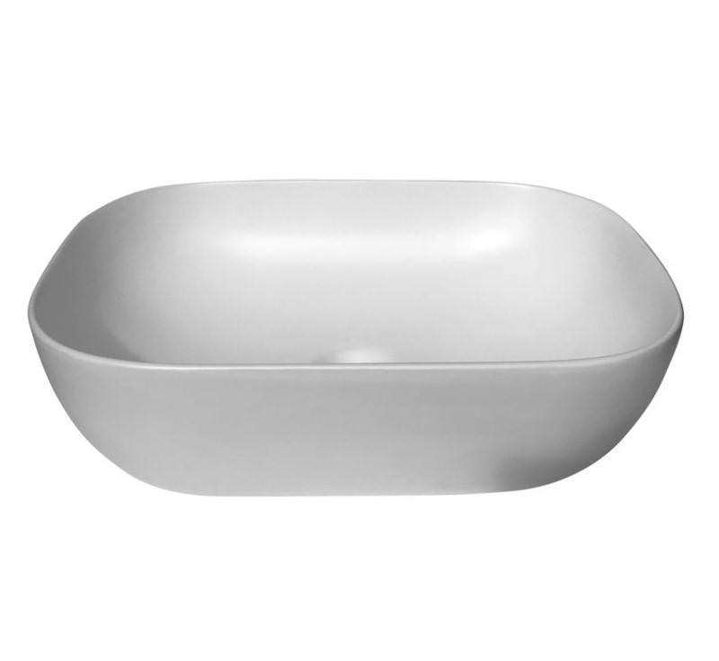 Urbino 460 Slim Basin Matt White - Burdens Plumbing