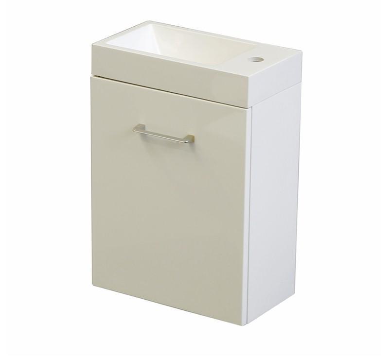 Verona 400 Wall Hung Ensuite Vanity White - Burdens Plumbing