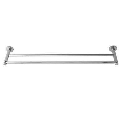 Virtu Circit Double Towel Rail 800mm Chrome - Burdens Plumbing