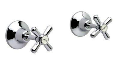 Wh Ezy Clean J/V Wall Top Assemblies Chrome *Pr* 9657 - Burdens Plumbing