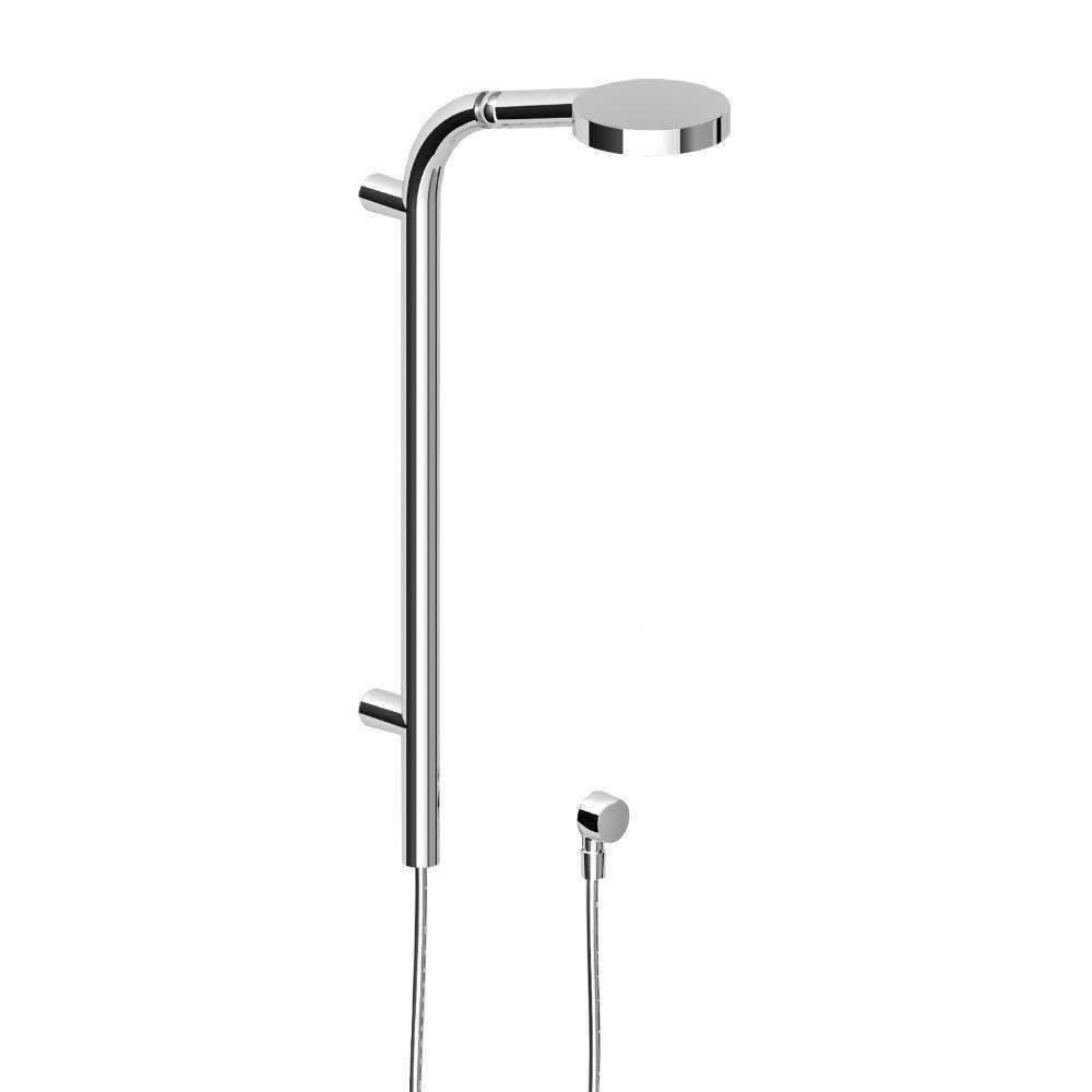 Zucchetti Simply Handshower Set On Column Chrome - Burdens Plumbing