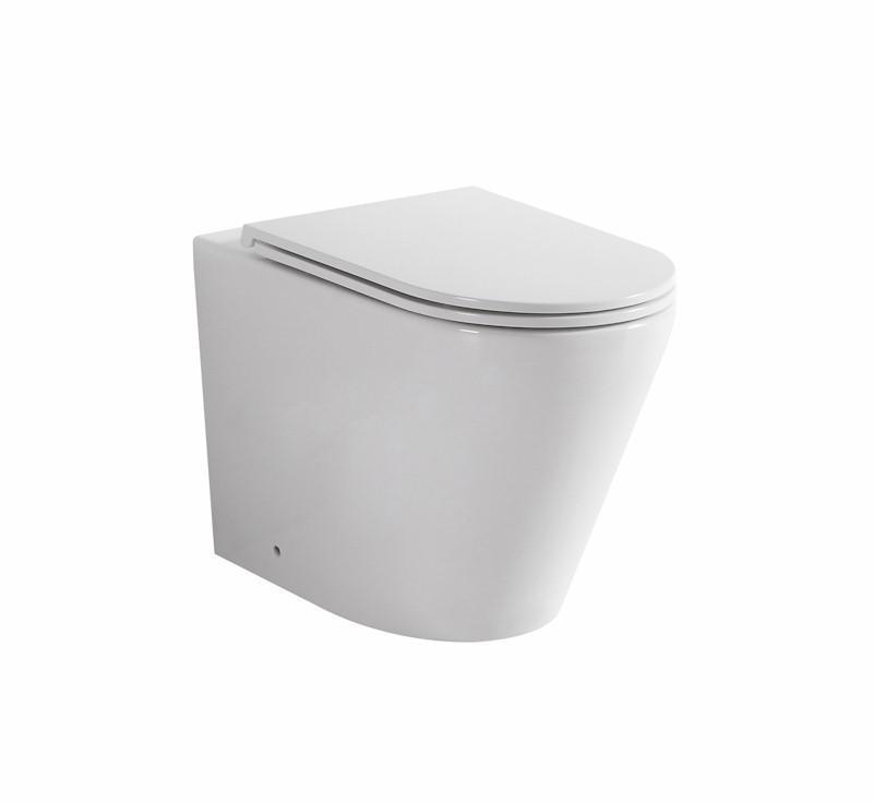 Zumi Java Wall Faced Rimless Pan - Burdens Plumbing