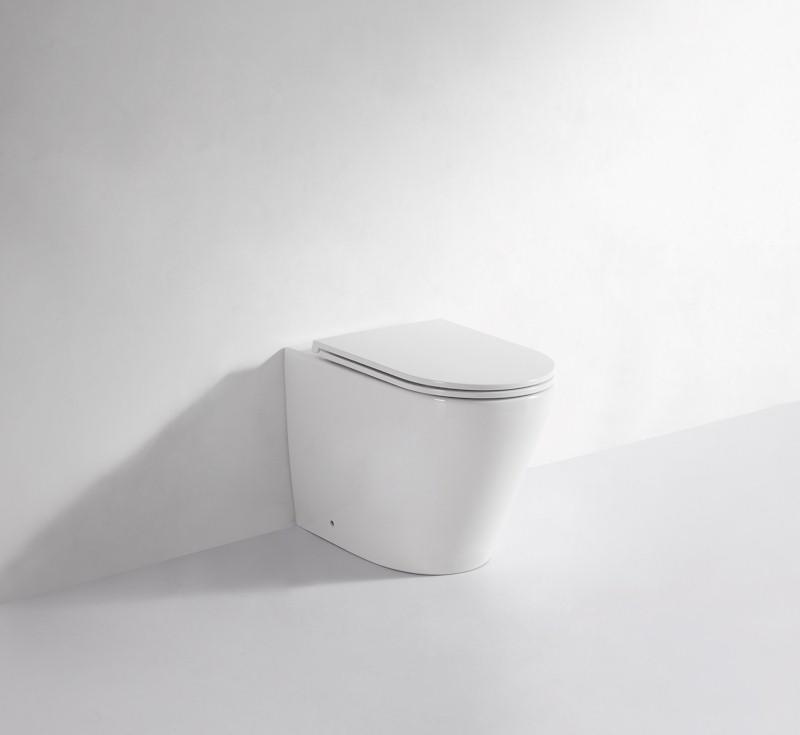 Zumi Java Wall Faced Rimless Pan - Burdens Plumbing