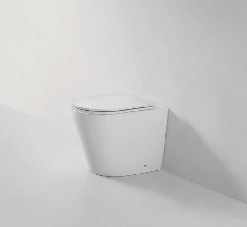 Zumi Java Wall Faced Rimless Pan - Burdens Plumbing