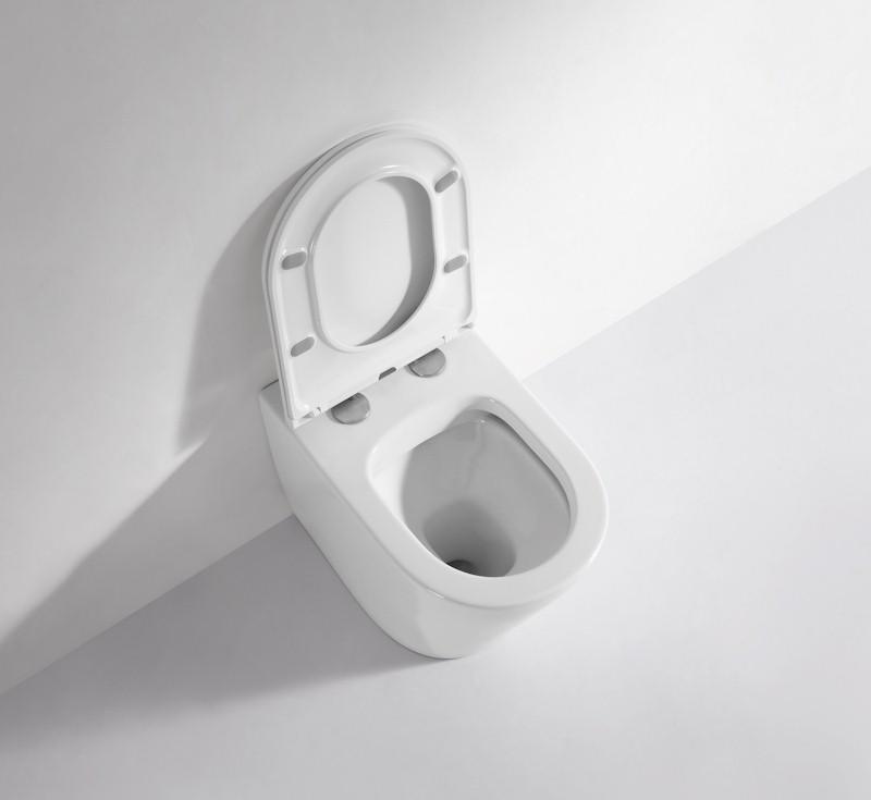 Zumi Java Wall Faced Rimless Pan - Burdens Plumbing