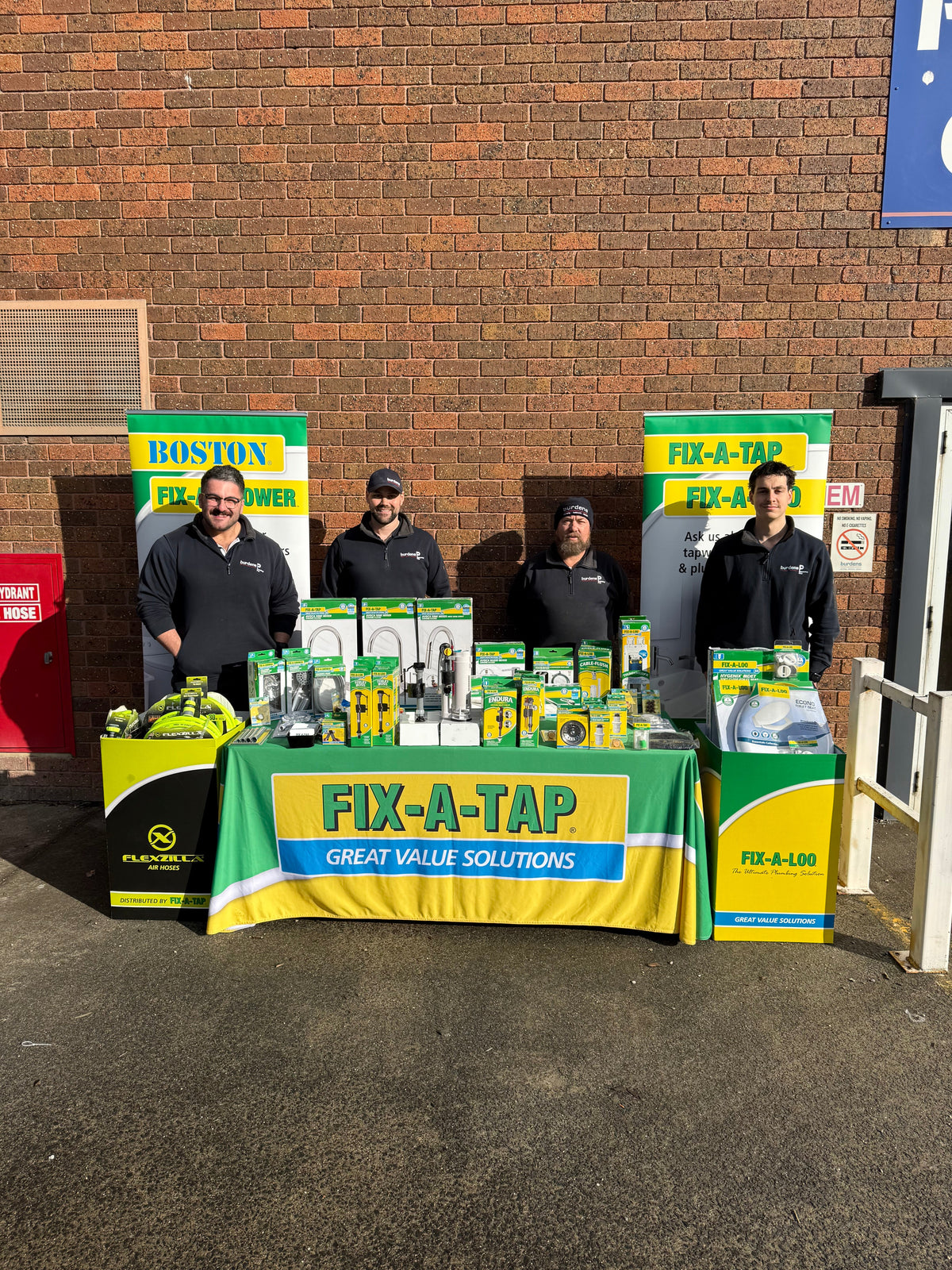 Burdens Braeside BBQ Breakfast with Fix-A-Tap: A Great Morning with Local Tradies
