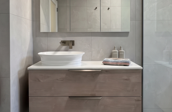 Sophisticated Bathroom Design Featuring Timberline, Fienza & Streamline by Arcor Homes