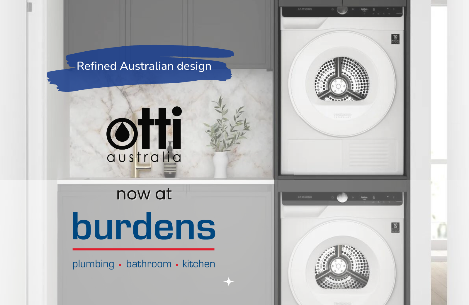 Refined Australian design: Introducing New Otti Australia Available at Burdens!