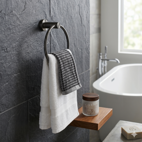 Gunmetal Bathroom Accessories