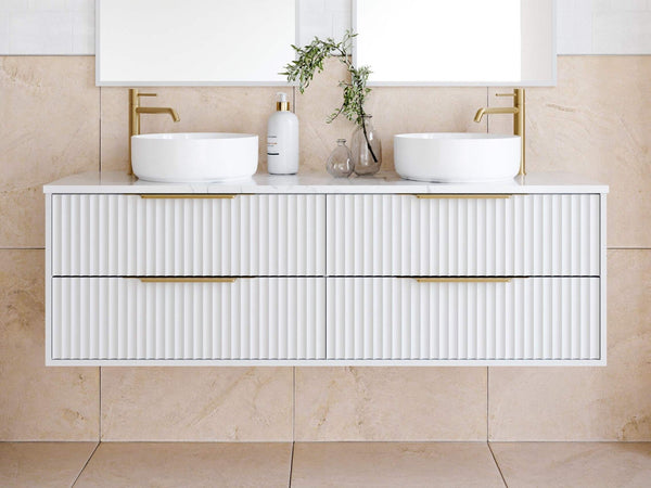 Fluted Vanities