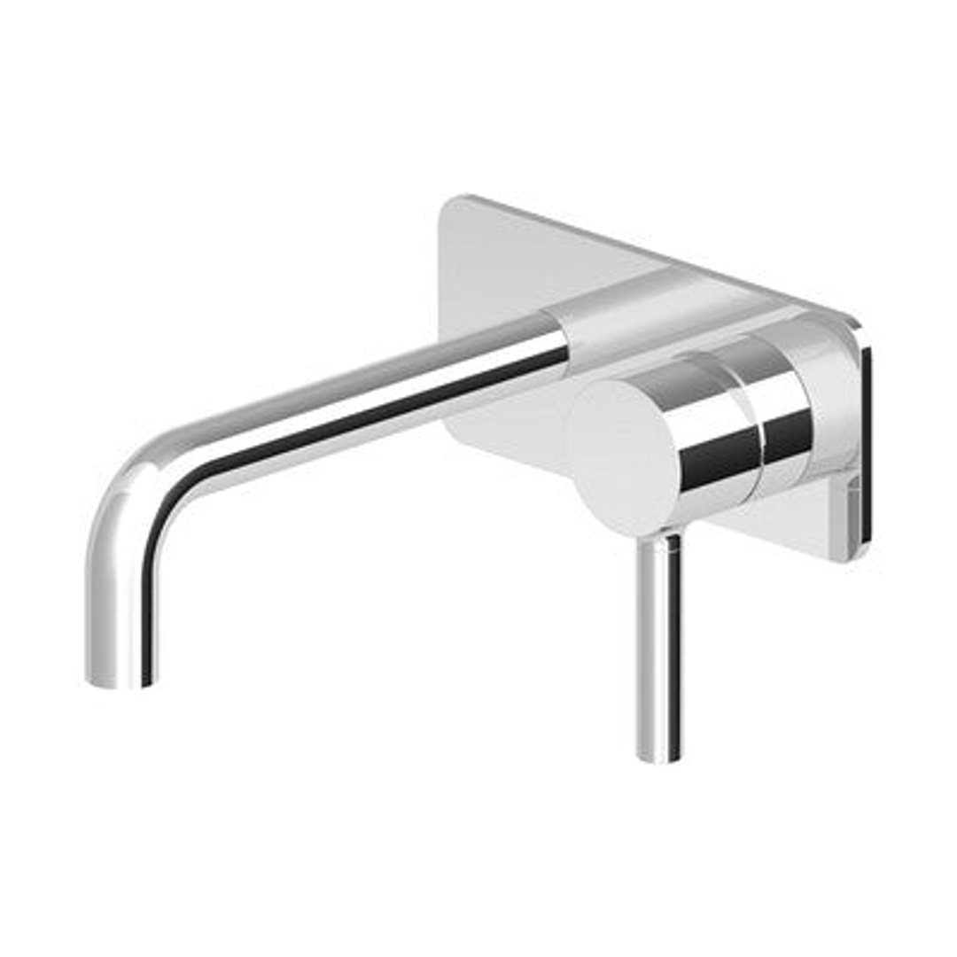 Zucchetti Pan Wall Mounted Basin Mixer C/W Plate 175Mm Chrom