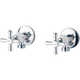 Aspire Zodiac Ii Chrome Washing Machine Stop Set