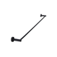 Meir Round Single Towel Rail 900Mm Matte Black