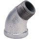 25MM ELBOW 45DEG MF GALV